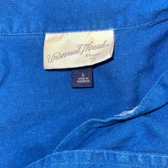 🌹UNIVERSAL THREADS BUTTON FOWN SHIRT DRESS - Picture 4 of 6